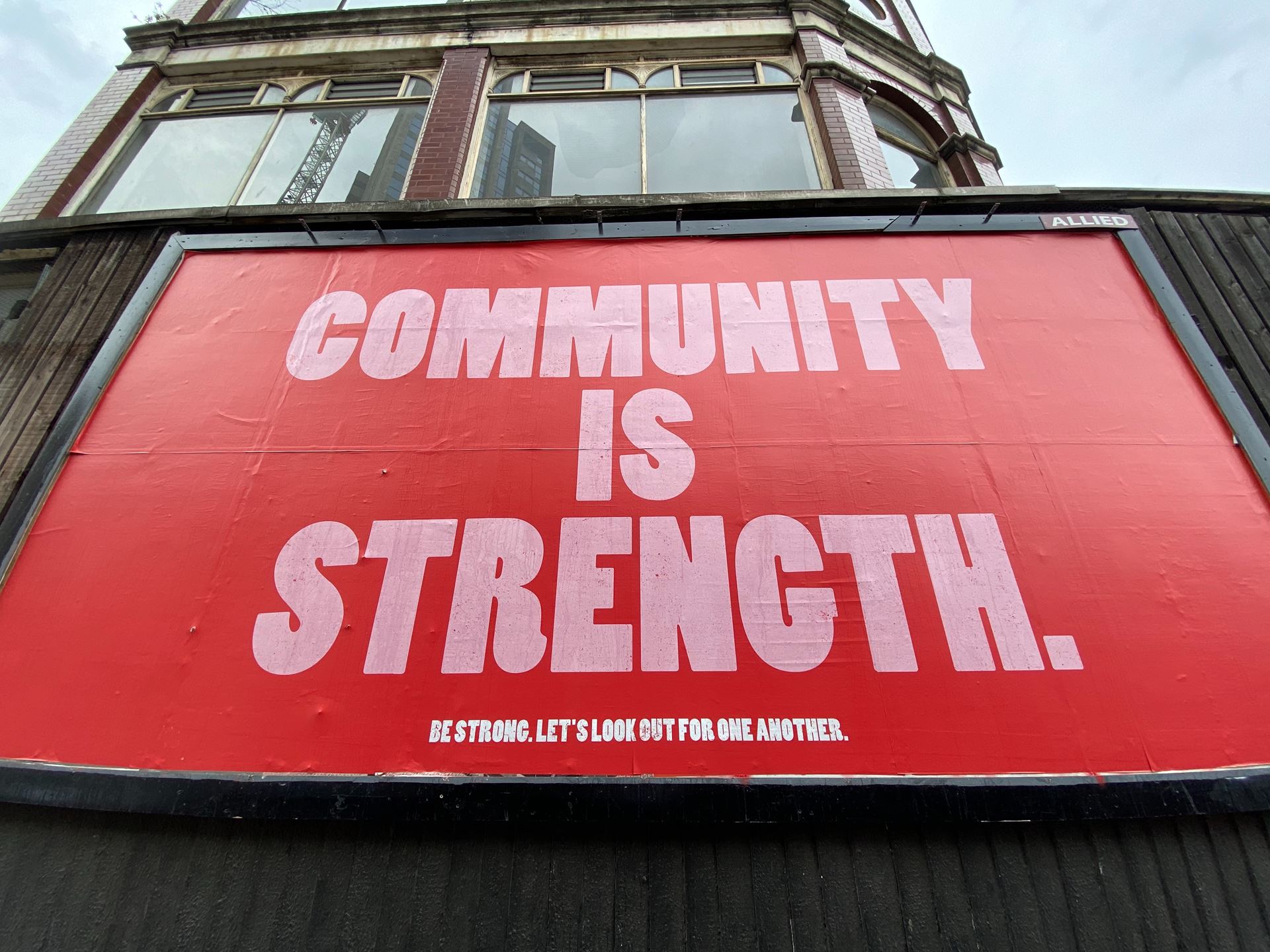 community is strength